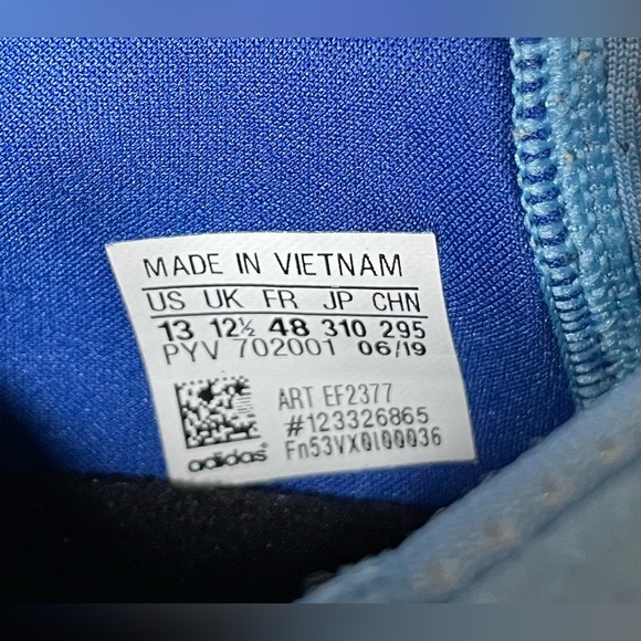 ? Adidas Pharrell x Solar Hu Glide Power Blue Men\'s Shoe Size 13 main image 4